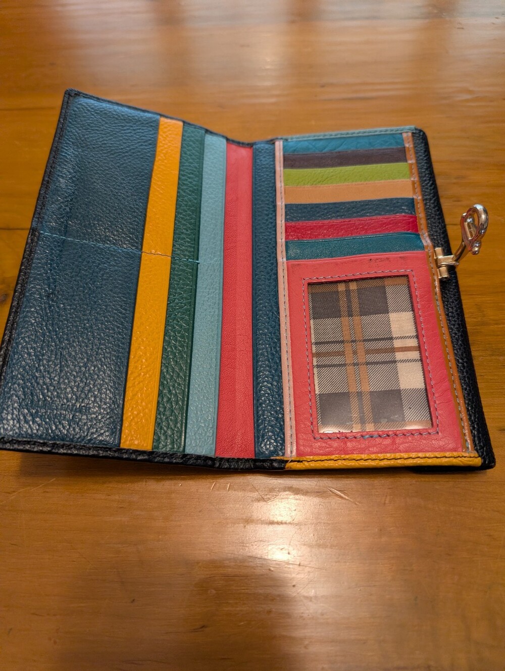 Italian Leather Wallet From Florence Market - Picture 3 of 6